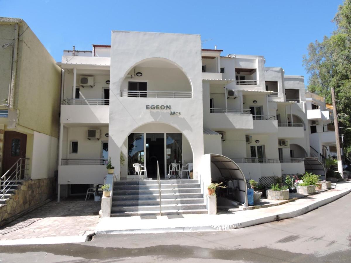 Egeon Rooms And Studios Georgioupoli Exterior foto